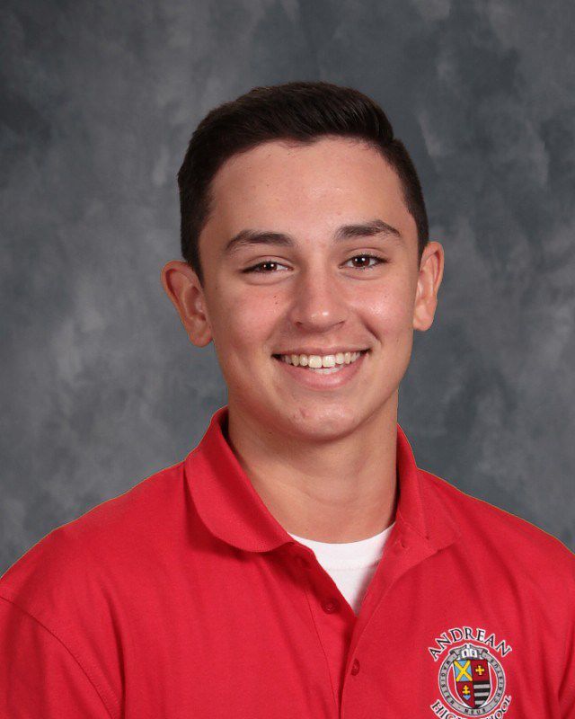 Mason Sannito, Andrean, baseball